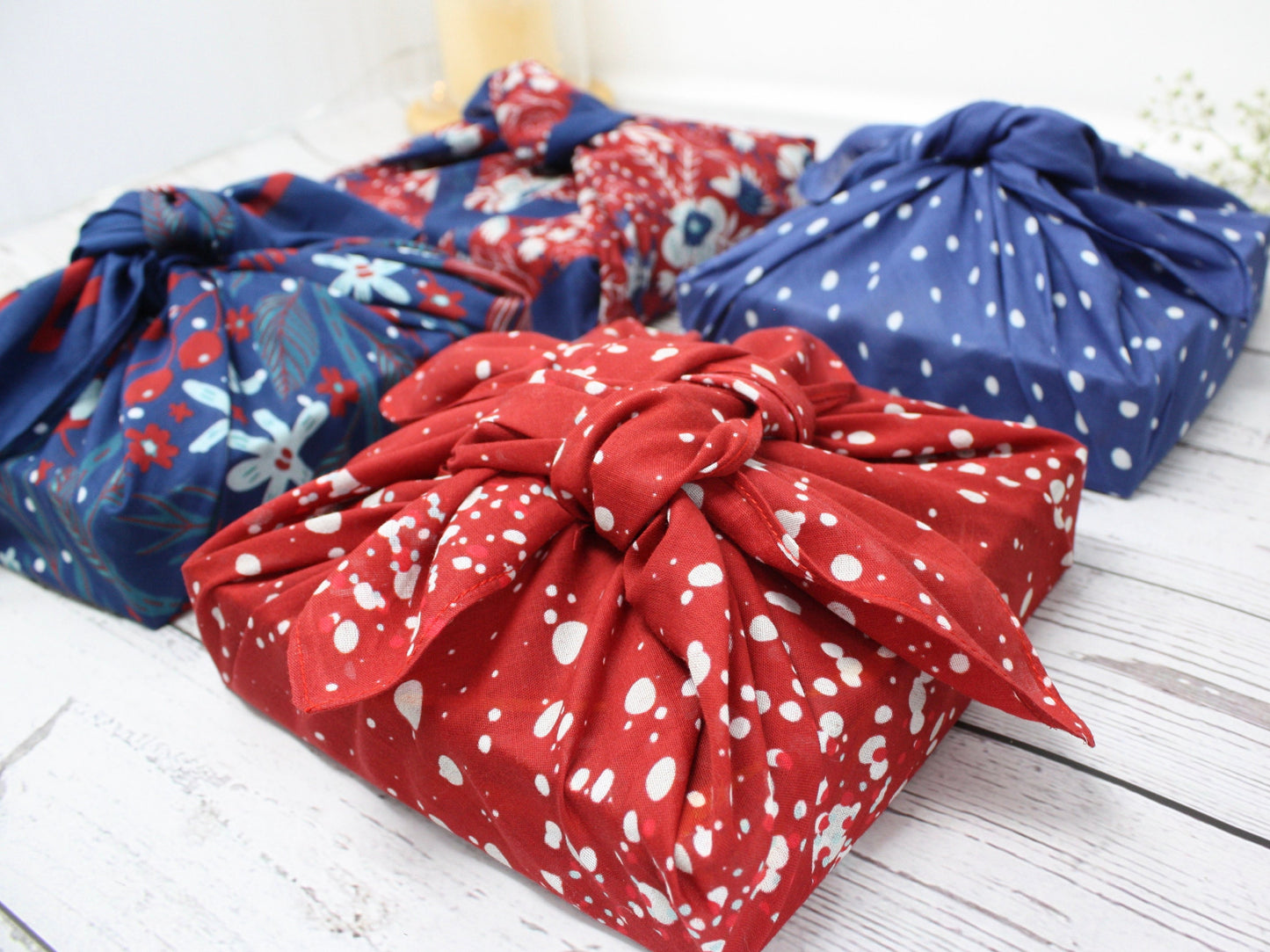 Furoshiki fabric wrap medium - stars