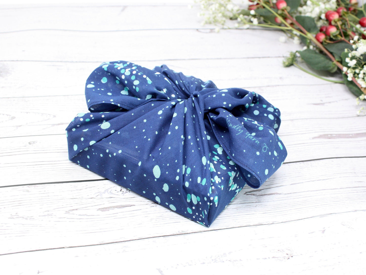 Furoshiki fabric wrap medium - stars