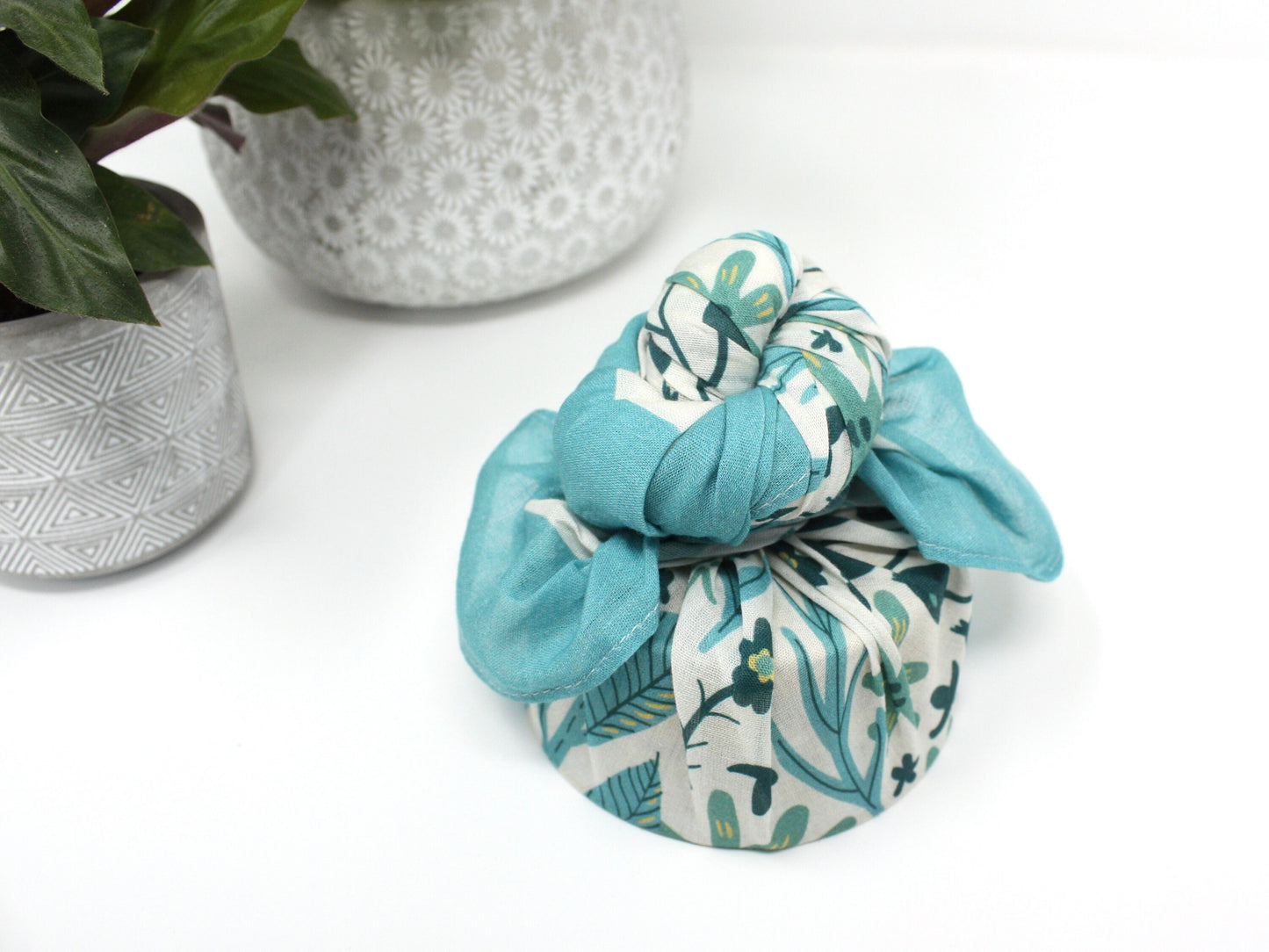 Set of 4 furoshiki fabric wraps - 53cm